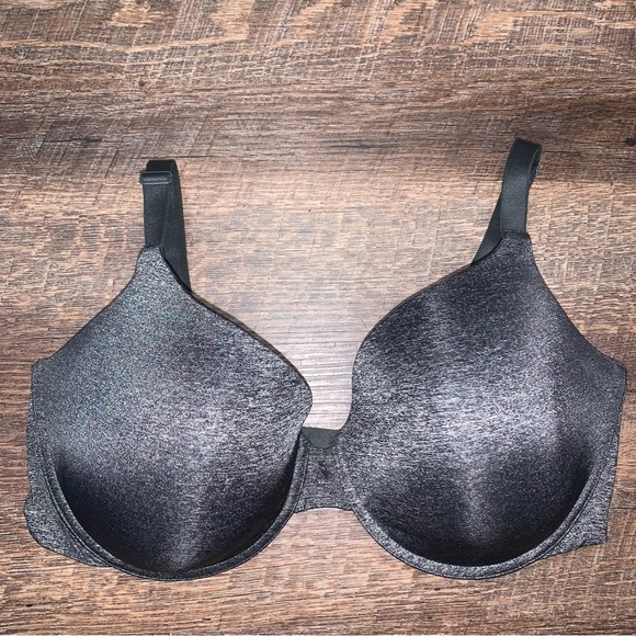 Victoria's Secret Other - Victoria’s Secret Uplift Semi Demi Size 38DDD/ 38F Charcoal Gray